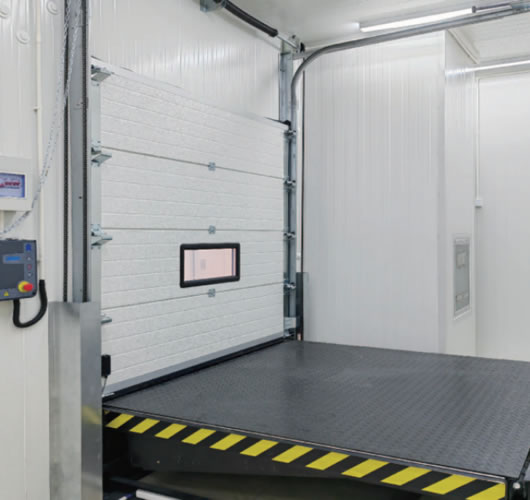 Industrial sliding door