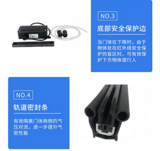 Low temperature cold storage quick door