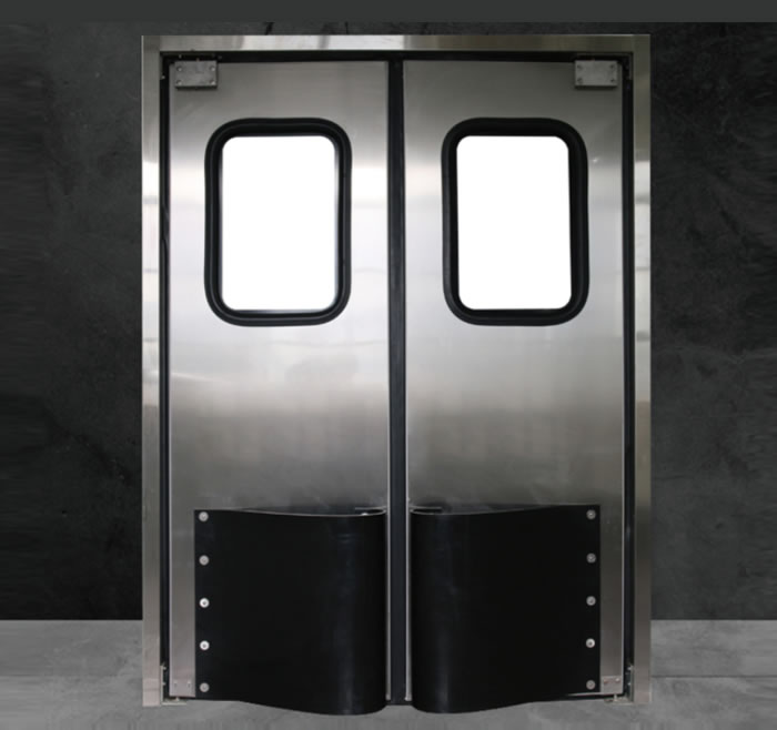 Anti collision free door